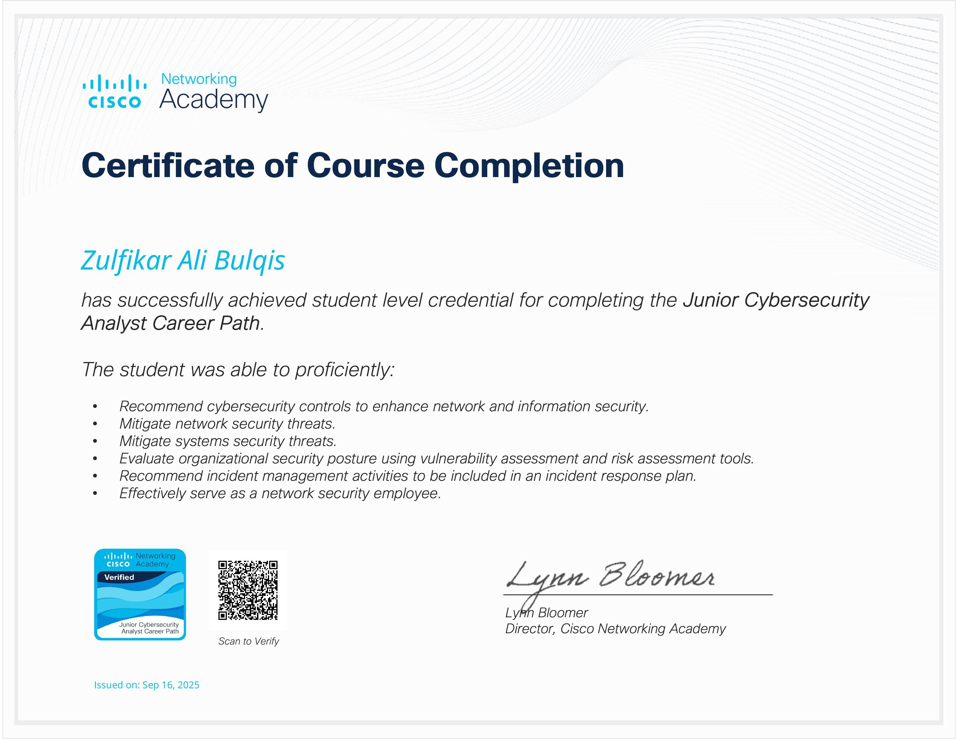 Certification Badge