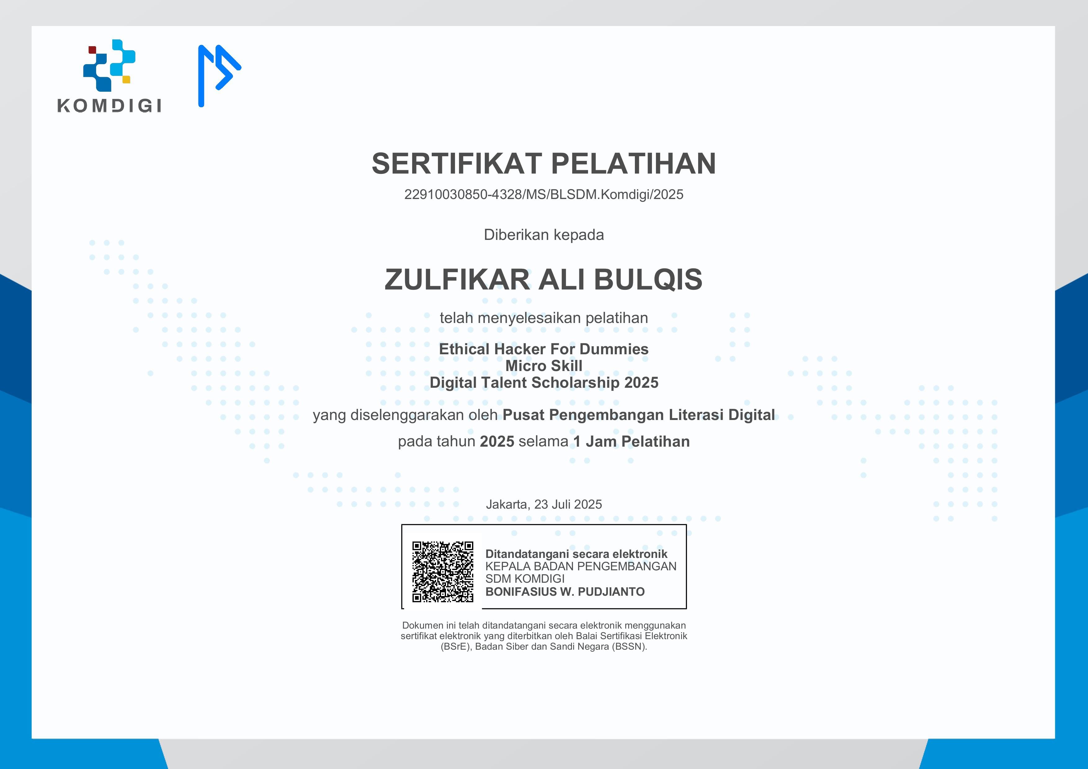 Certification Badge