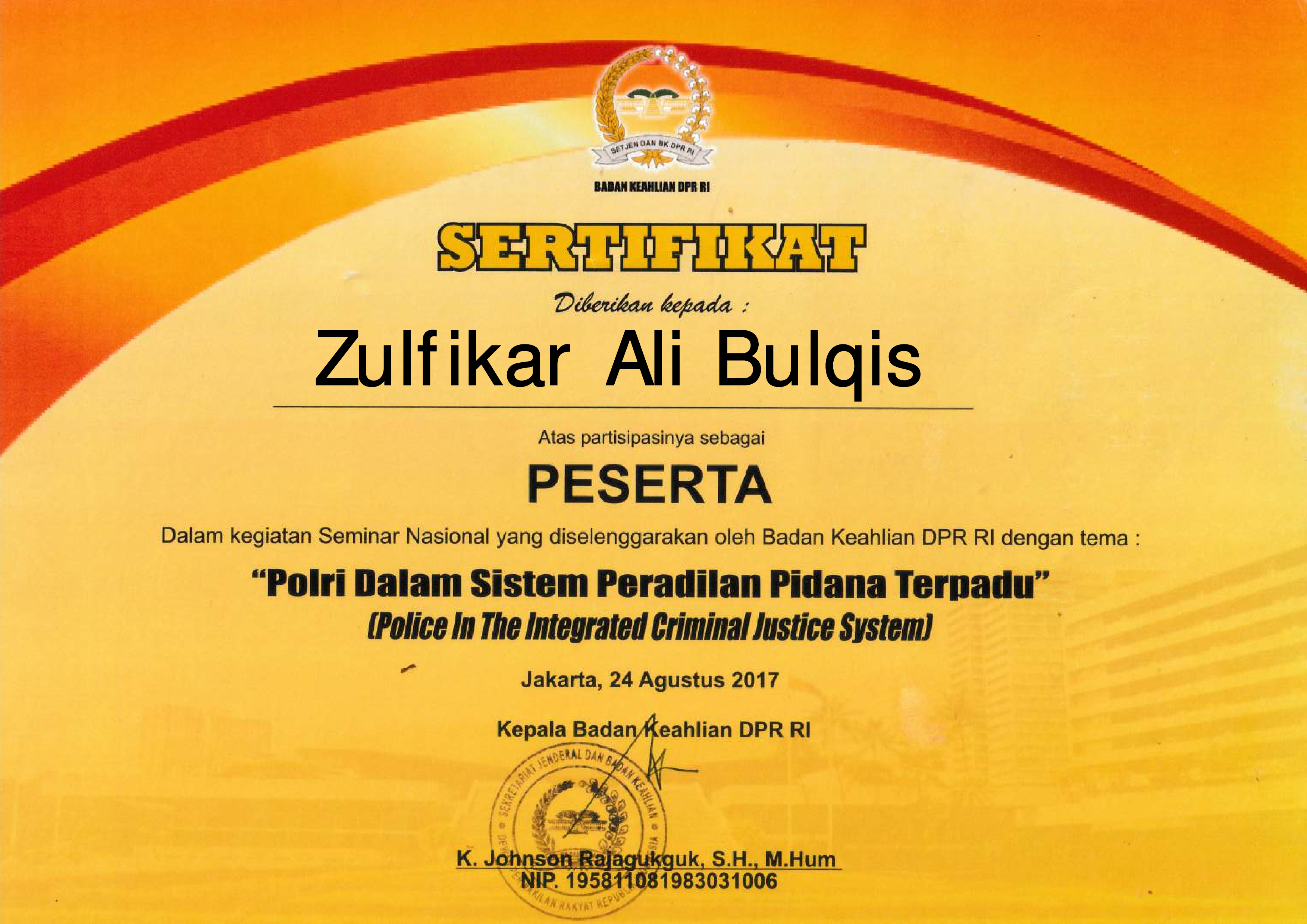 Certification Badge