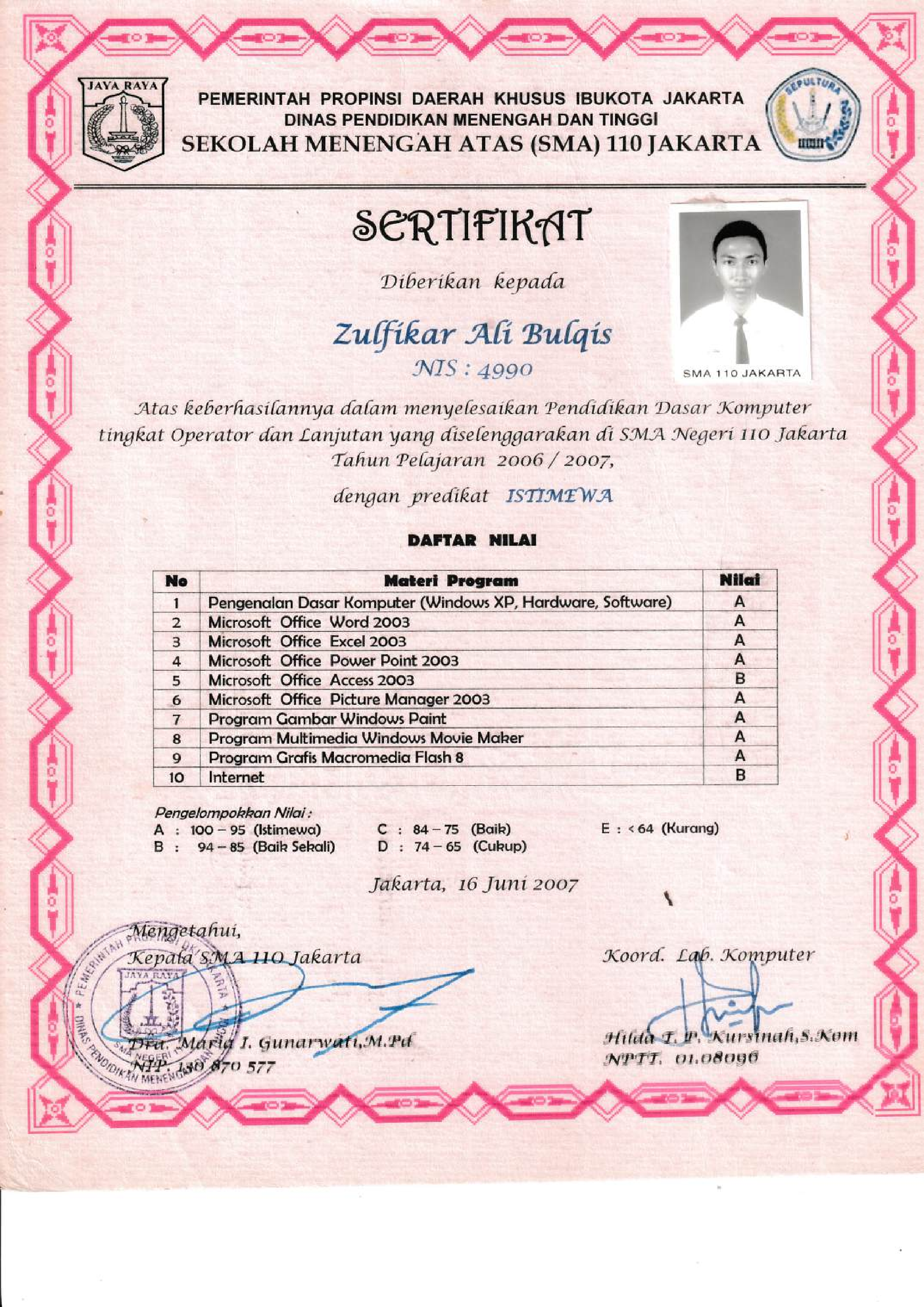 Certification Badge