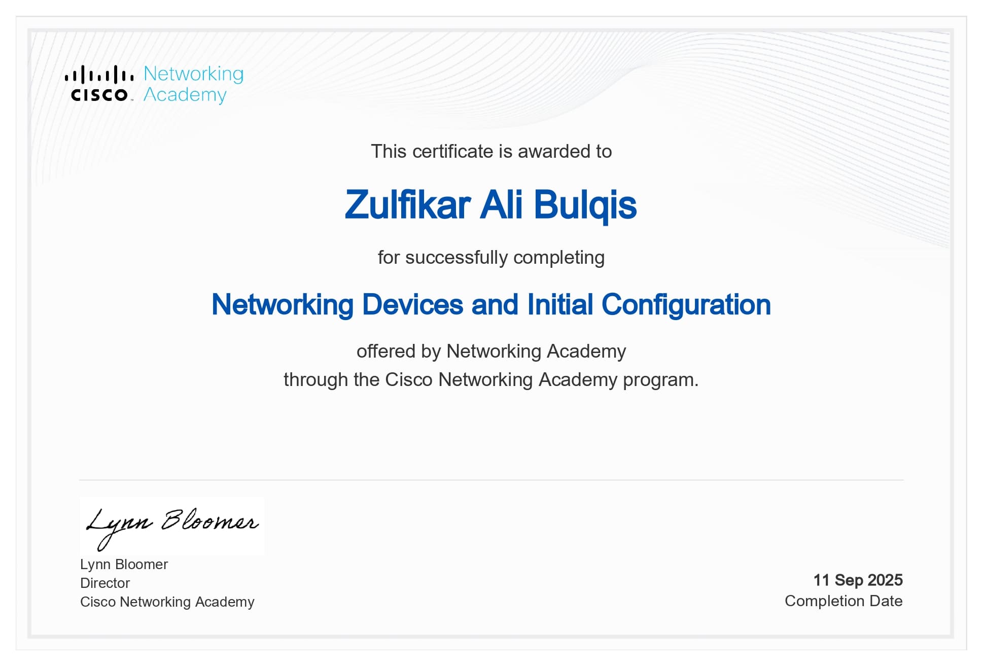Certification Badge